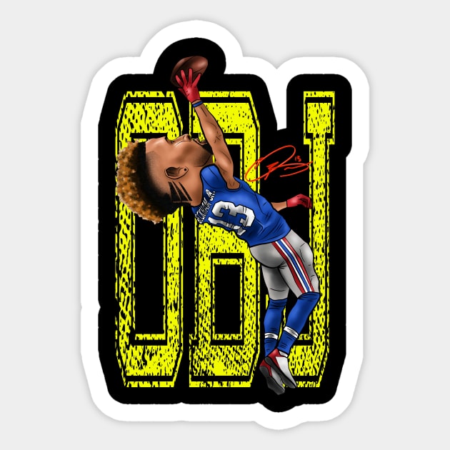 Odell Beckham Exclusive Sticker by kiratata